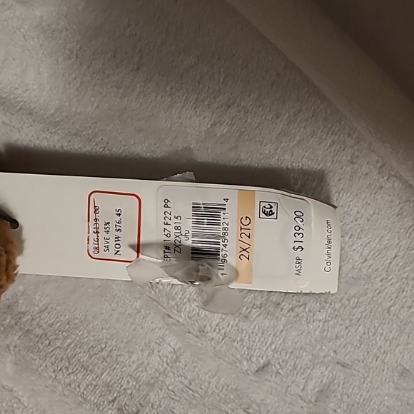 Ladies Calvin Klein Sherpa Coat - Picture 5 of 9